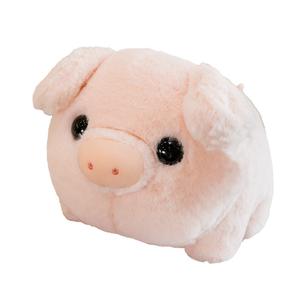 Плюшевая игрушка Pomeranian Round Piglet Puppy Little Bull, высота 25см/35см WELTSTON