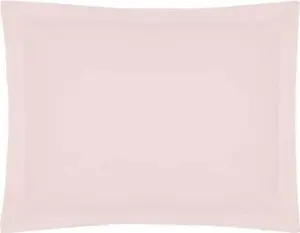 Наволочка Oxford, плотность 200 нитей, египетский хлопок BM118 (один размер) (светло-розовая) Belledorm
