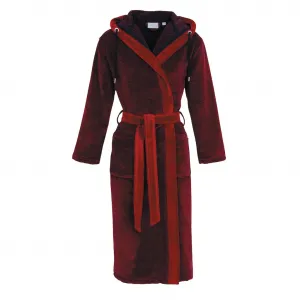 Женский халат 571300, 1 шт., меланжевый Carl Ross, Deep red/night blue