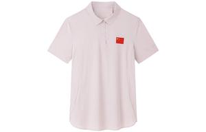 Футболка поло женская дымчато-розовая ANTA