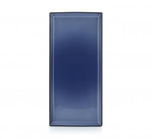 ТАРЕЛКА / ПРЯМОУГОЛЬНАЯ ТАРЕЛКА РАВНОДЕНСТВИЕ 32,5 см Перистые синие Revol Porcelaine France, мультиколор