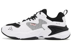 Кроссовки мужские массивные низкие белые/черные Xtep