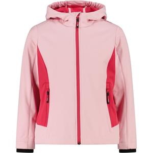 Функциональная куртка с капюшоном, софтшелловая куртка Cmp, розовый