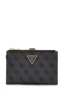 Кошелек Guess LAUREL, Coal Logo/Dark Grey