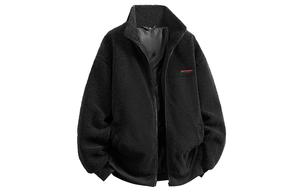 Бархатная куртка унисекс с воротником-стойкой, утолщенные и на флисовой подкладке Disney, черный