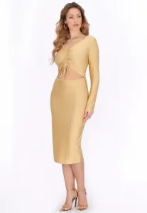 Трикотажное платье Faina, Gold