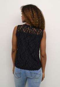 Блузка Kit Lace Cream, черный