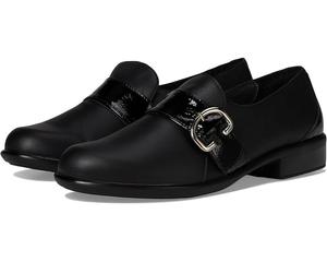 Лоферы Naot Viscol, цвет Jet Black Leather/Black Crinkle Patent Leather