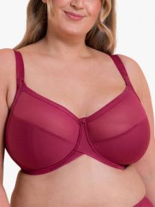 Чудесный бюстгальтер балкон Curvy Kate, Deep Orchid