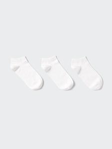 Короткие носки (3 пары) Uniqlo, 00 white