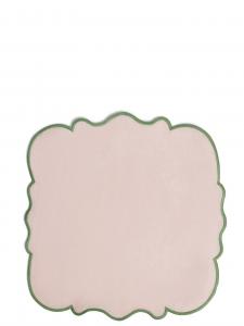 Набор из 2 салфеток с фигурным краем Bitossi, розовый