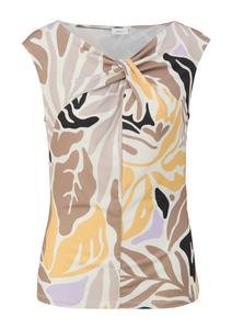 Рубашка s.Oliver BLACK LABEL, цвет Nude/Camel/Ecru