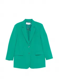 Блейзер на пуговицах Simona Corsellini, зеленый
