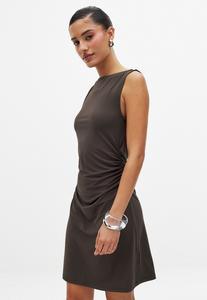 Платье из джерси Tubino NA-KD, светло-коричневый