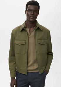 Куртка Mango Summer jacket, Olive /Olive