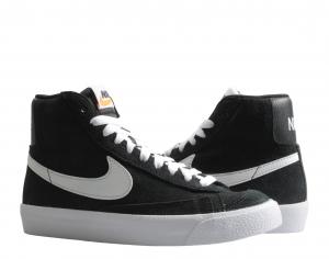 Nike Blazer Mid '77 Suede (GS) Детские баскетбольные кроссовки, черный
