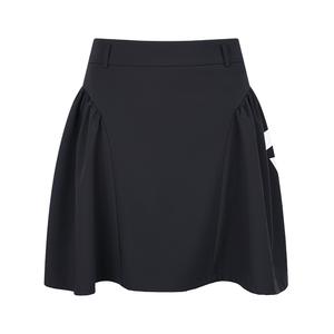 Повседневная короткая юбка женская "Европейский тур" осенняя черная