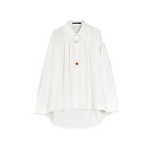 ELLE Рубашка Women's White Lapel
