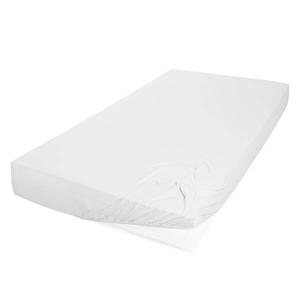 Простыня из тонкого джерси organic mako Hahn Haustextilien Gmbh, белый