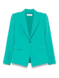 Однобортный блейзер Patrizia Pepe, зеленый