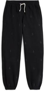 Флисовые брюки-джоггеры Polo Pony Polo Ralph Lauren Kids, Polo Black