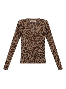 Свитер Риви Zadig&Voltaire, коричневый