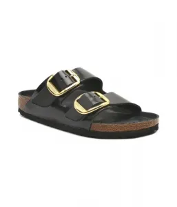 Кожаные тапочки Arizona BB NL narrow fit Birkenstock, черный