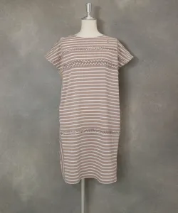 Платье с отделкой из органического хлопка Studio Picone, цвет Beige(219)