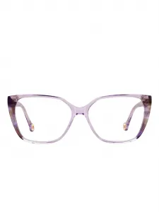 Очки в оправе кошачий глаз Carolina Herrera, фиолетовый
