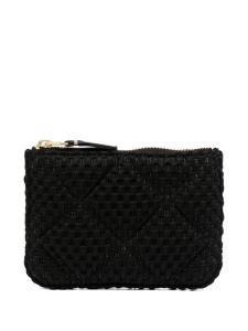 Comme Des Garçons Wallet клатч Fat Tortoise на молнии, черный
