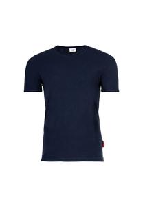 Футболка - х/б с круглым вырезом и короткими рукавами подвернутые края Joop! Jeans, синий