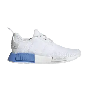Кроссовки Adidas NMD_R1 J, White Real Blue