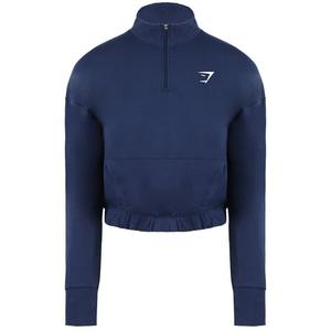 Женская темно-синяя спортивная куртка Pippa Gymshark, синий