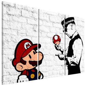 Фреска Artgeist Mario Bros, 60 см, разноцветный