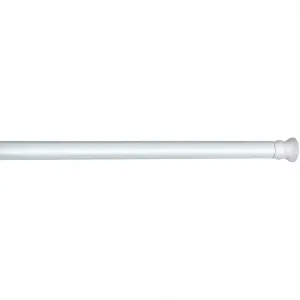 Настенная штанга Экстра прочная, выдвижная, белая, ширина 110 - 185 см Wenko, белый