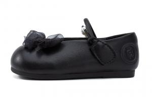 Скользоустойчивые, износостойкие, дышащие, легкие, амортизирующие, противоударные низкие детские кроссовки Toddler Shoes Kids EBMINI, черный