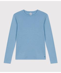 футболка с круглым вырезом и длинными рукавами