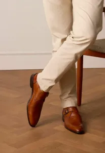 Слипоны Manfield, Cognac