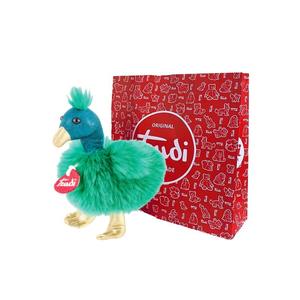 Легендарные куклы-подвески Swan Peacock Unicorn, плюшевые очаровашки высотой 15 см TRUDI, 29144 Peacock