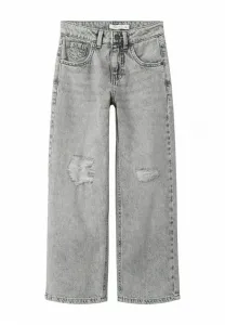 Nkfrose широкие расклешенные джинсы Name It, Light Grey Denim