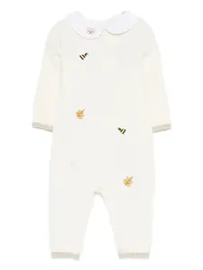 Вышитый боди для малыша Nanan, белый