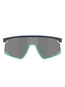 Солнцезащитные очки с изогнутыми дужками Oakley, зеленый