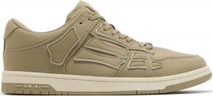 Кроссовки Amiri Chunky Canvas Skel Top Low 'Green', зеленый