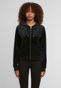 Толстовка на молнии GIGI DEBOSSED ZIP Juicy Couture, черный