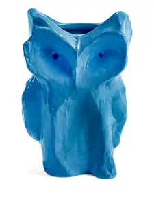 Керамическая ваза в форме совы X Marni (19.5см x 19.5см x 30см) Serax, синий