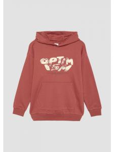 Толстовка цвета 3847_рубиново-красный s.Oliver