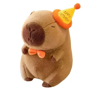 Плюшевая кукла милая капибара высота 23 см Whoops