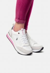 Низкие кеды FRISBY U.S. Polo Assn., белый