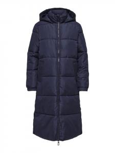 Стеганое пальто цвета Ночное небо ONLY
