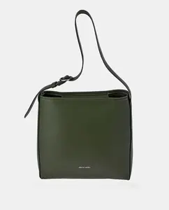 Сумка-шоппер из искусственной кожи Pierre Cardin, зеленый